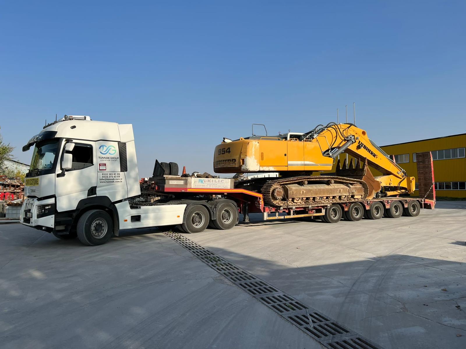 İş Makinası Taşımaları · 01