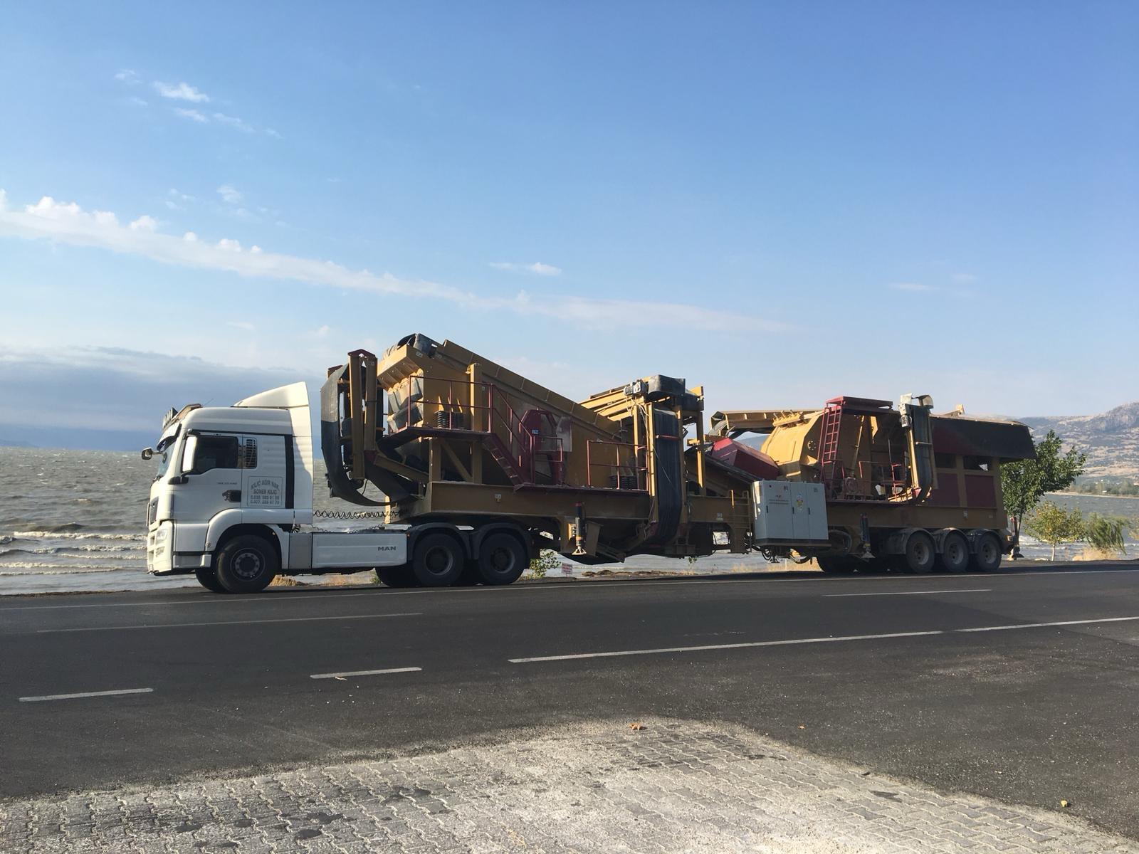 Mobil Santral ve Taş Kırma Makinası Taşımaları · 01
