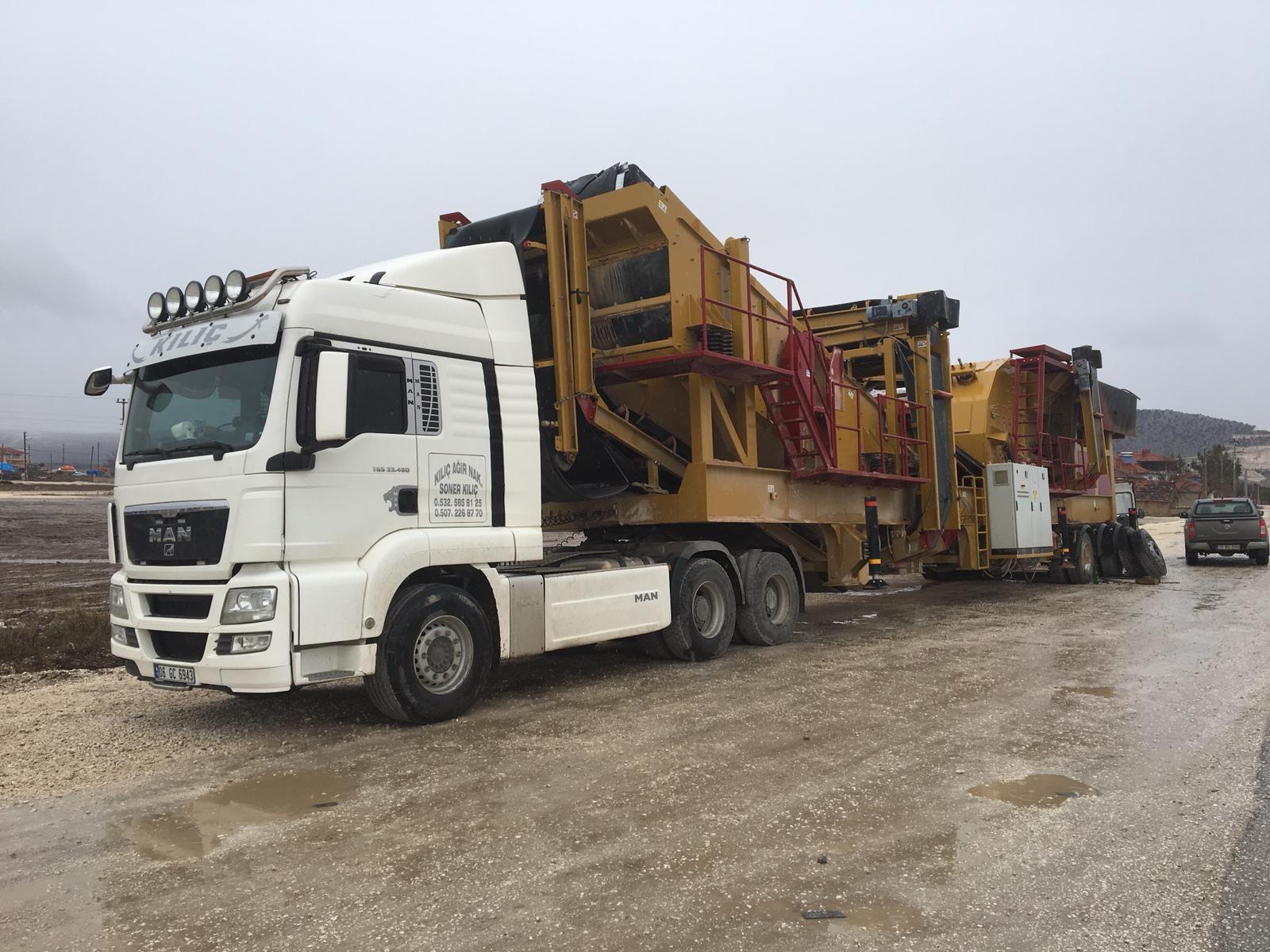 Mobil Santral ve Taş Kırma Makinası Taşımaları · 02