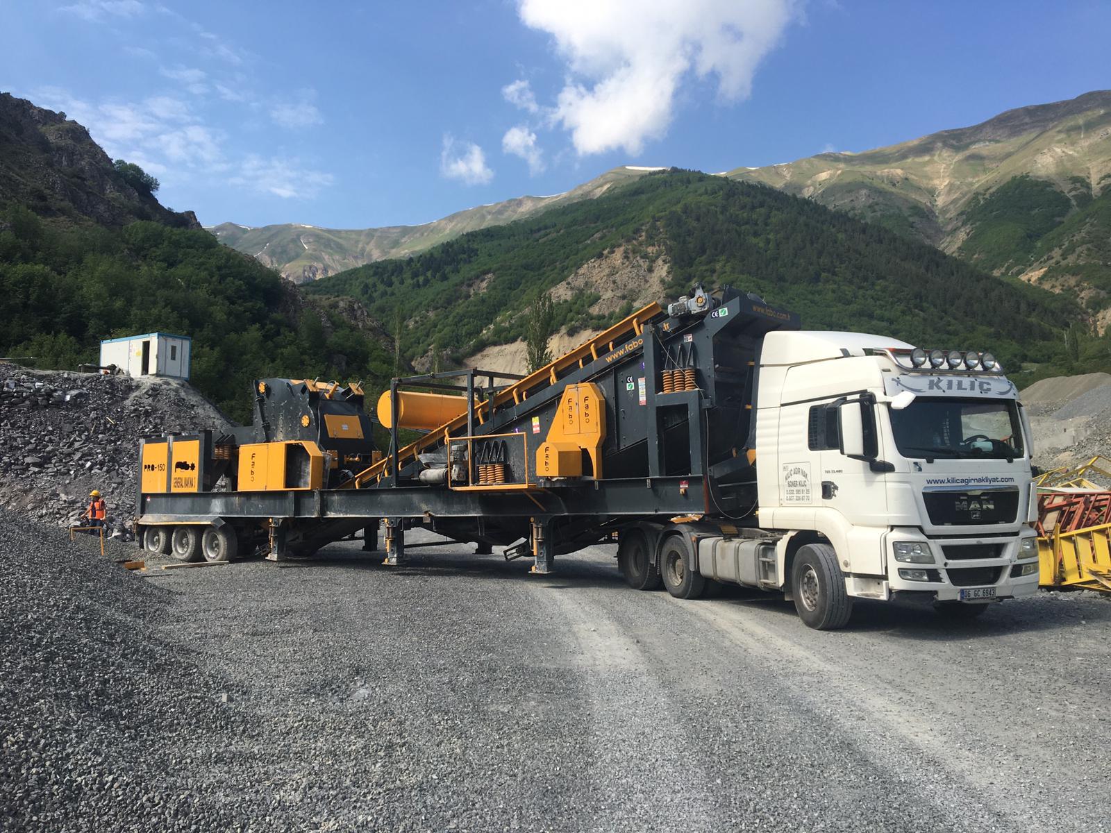 Mobil Santral ve Taş Kırma Makinası Taşımaları · 07