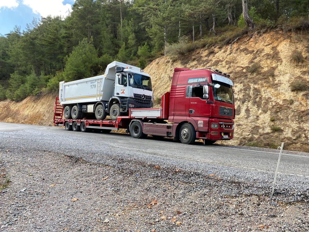 Otobüs ve Kamyon Üstü Ekipmanı Taşımaları · 06